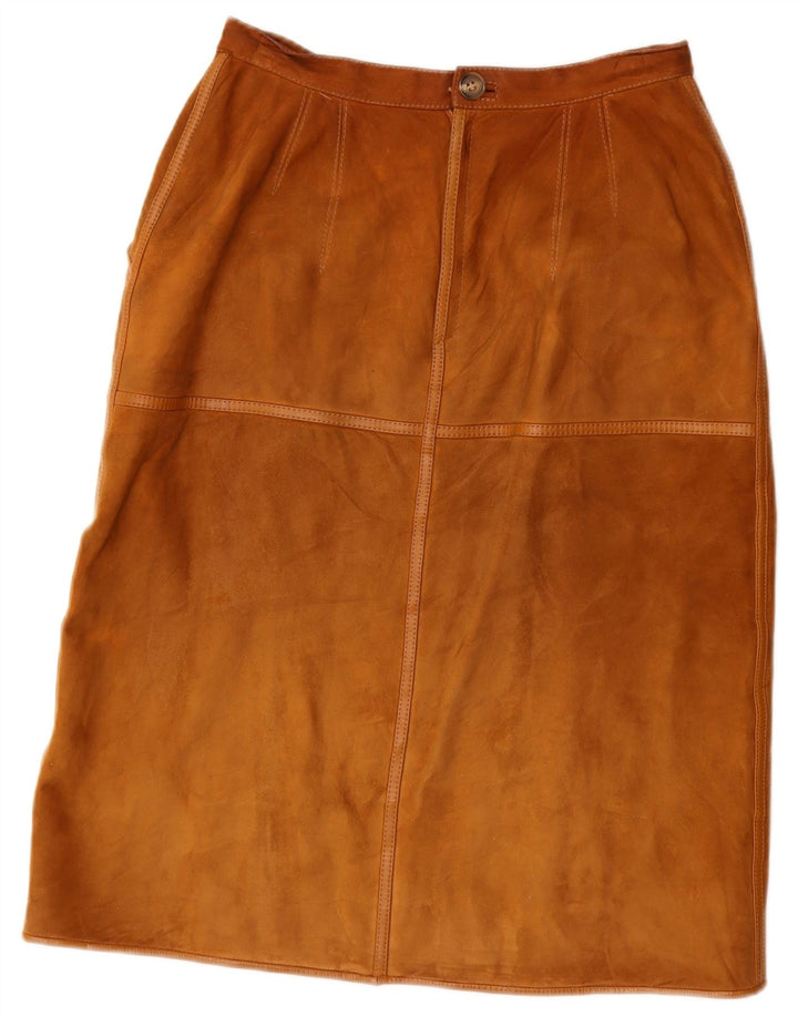 Γυναικεία Suede Φούστα Lesy IT 46 Large W27 Δερμάτινη