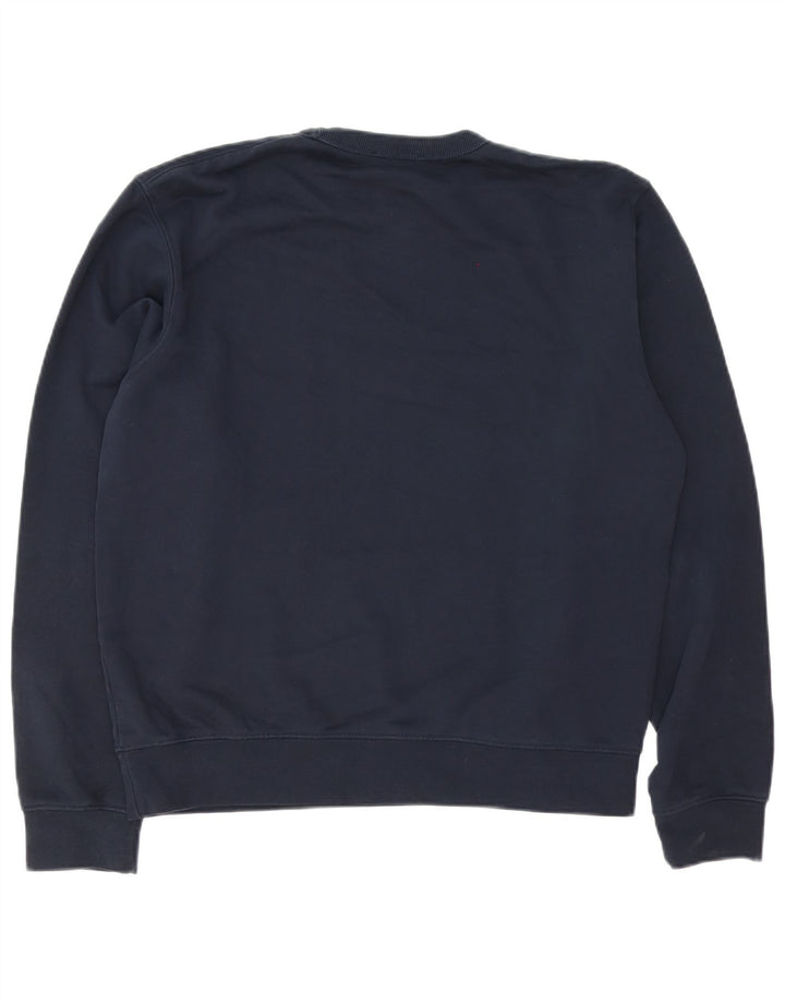 Zara Γυναικεία φούτερ μεγάλου μεγέθους Jumper UK 14 Medium Navy Blue Cotton