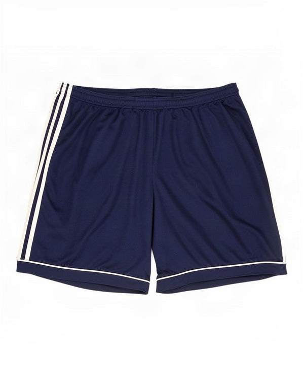 Ανδρικό αθλητικό σορτς Adidas Climalite 2XL Navy Blue Polyester