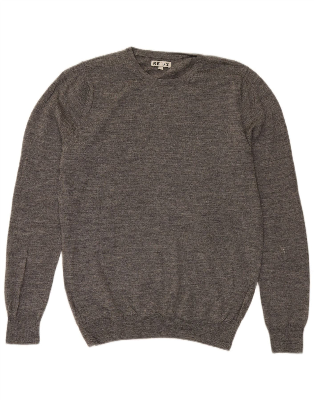 Ανδρικό πουλόβερ Reiss Crew Neck Jumper Medium Grey Flecked