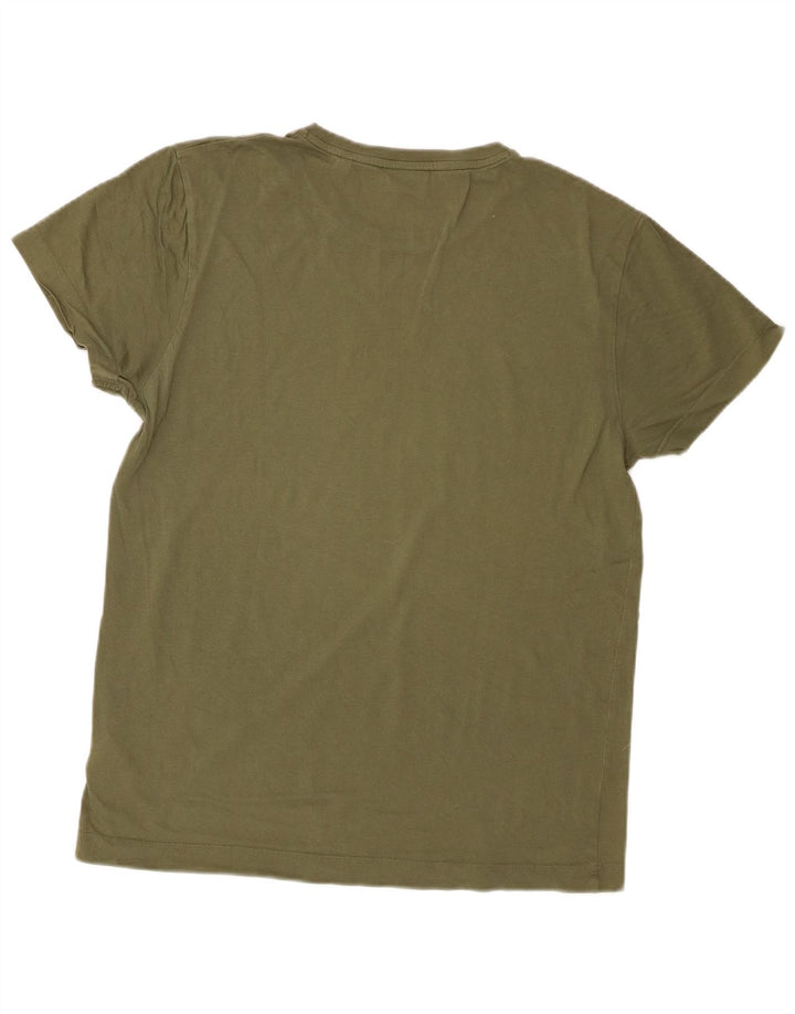 Ανδρικό γραφικό T-Shirt Gant Top Medium Khaki Βαμβακερό