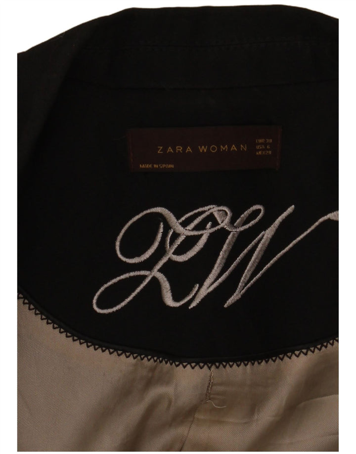 Zara Γυναικείο Μπουφάν μπλέιζερ EU 38 Small Black