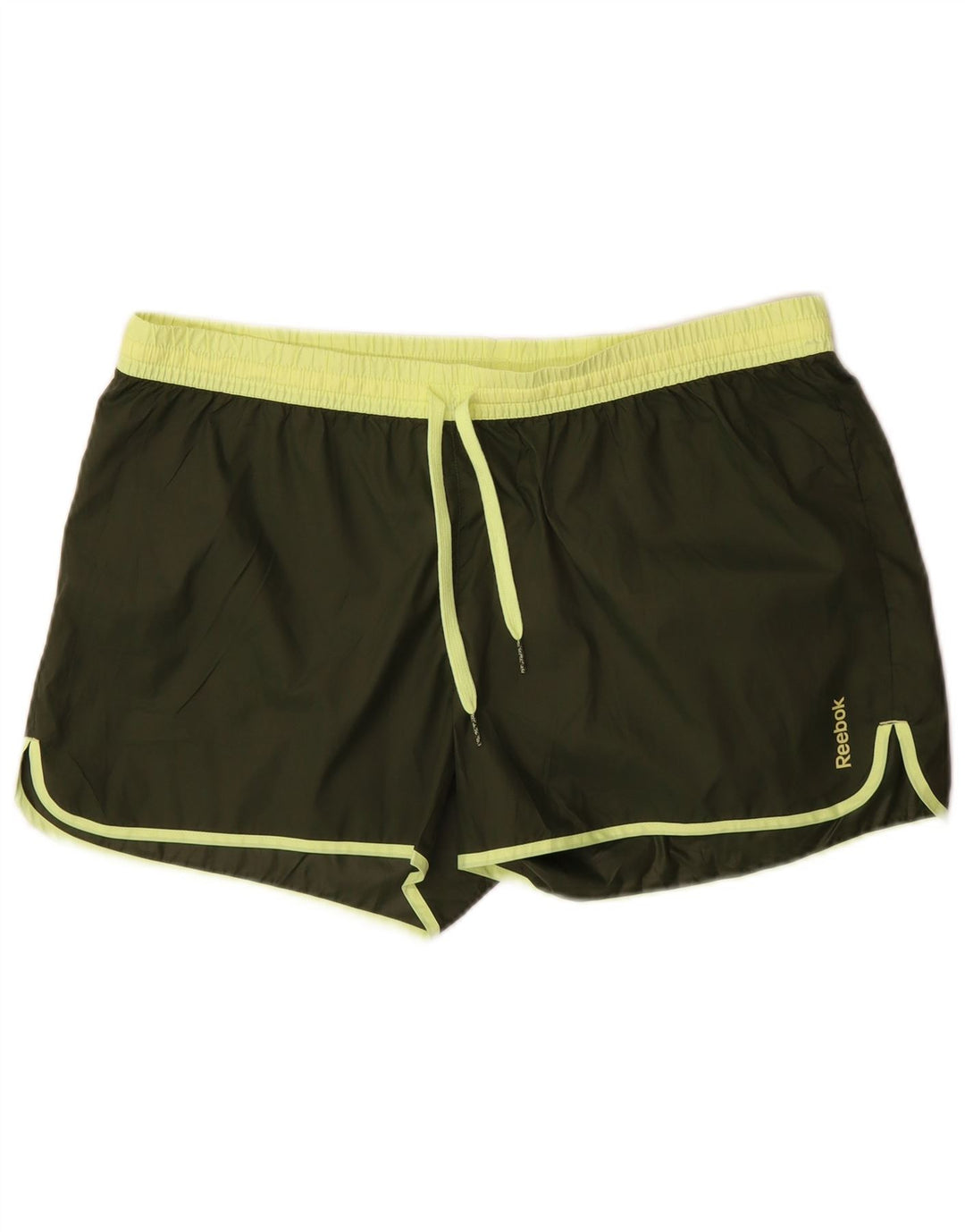 Γυναικείο αθλητικό σορτς Reebok UK 16 Large Khaki Polyester