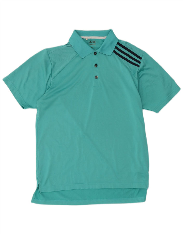 Ανδρικό πουκάμισο Adidas Climacool Polo Medium Turquoise Polyester