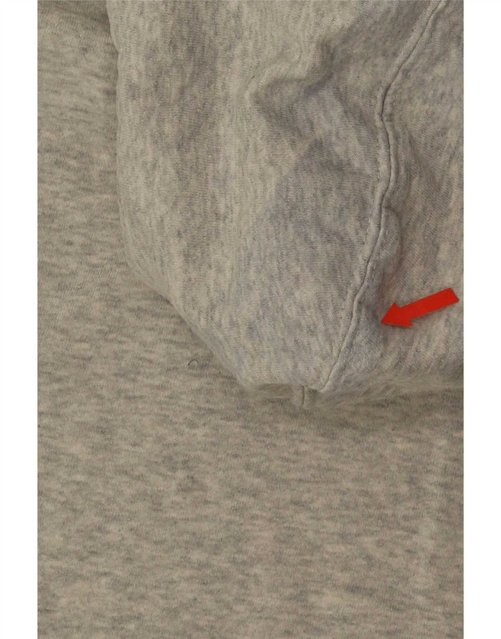 Γυναικείο Roxy Graphic Hoodie Jumper UK 12 Βαμβακερό μεσαίο γκρι φλύκταινα