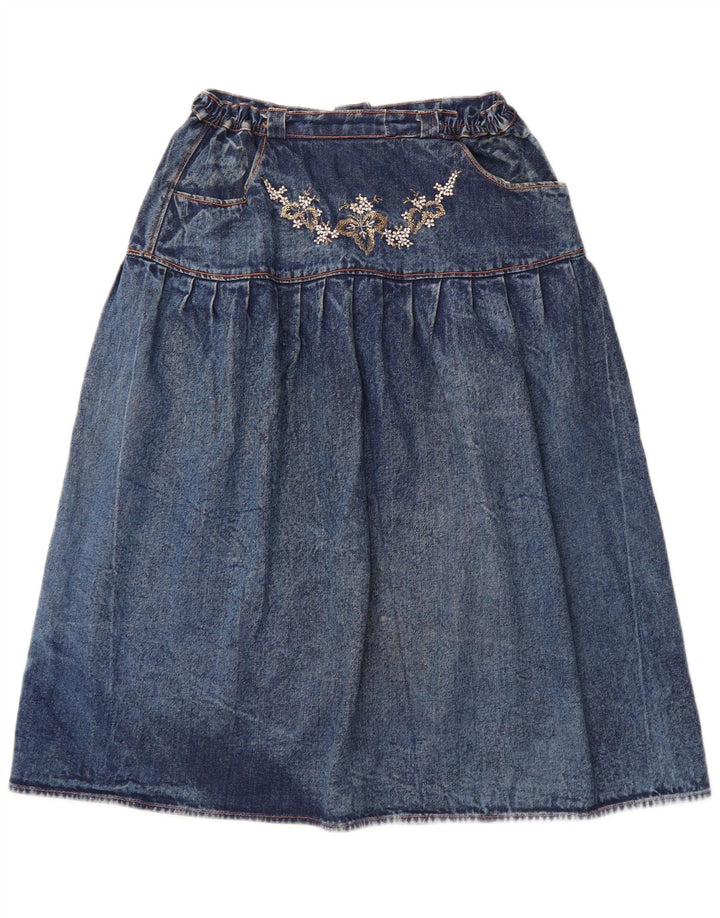 Γυναικεία τζιν φούστα VINTAGE W30 μεσαίου μπλε χρώματος