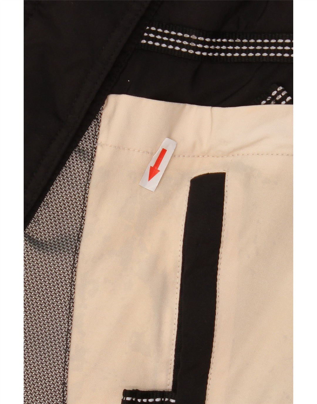 Ανδρικό αθλητικό τζάκετ σκι με κουκούλα IT 46 Small White Colourblock