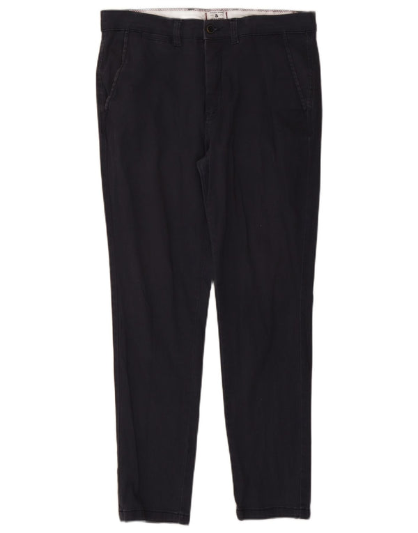 Ανδρικό παντελόνι Chino JACK & JONES W32 L28 Navy Blue Cotton
