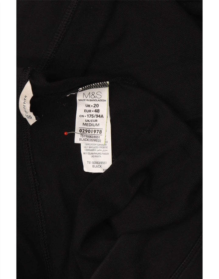 Marks & Spencer Γυναικεία φόρμα παντελόνι UK 20 2XL Μαύρο