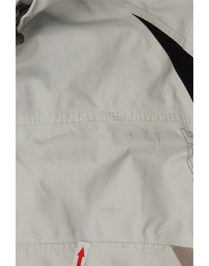 DAINESE Γυναικείο τζάκετ αντιανεμικό UK 14 Medium Off White Colourblock