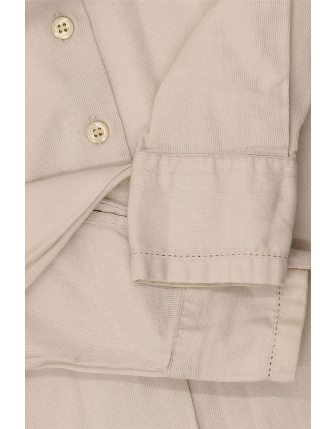 BENETTON Γυναικείο Πουκάμισο IT 42 Μεσαίο Λευκό Βαμβακερό