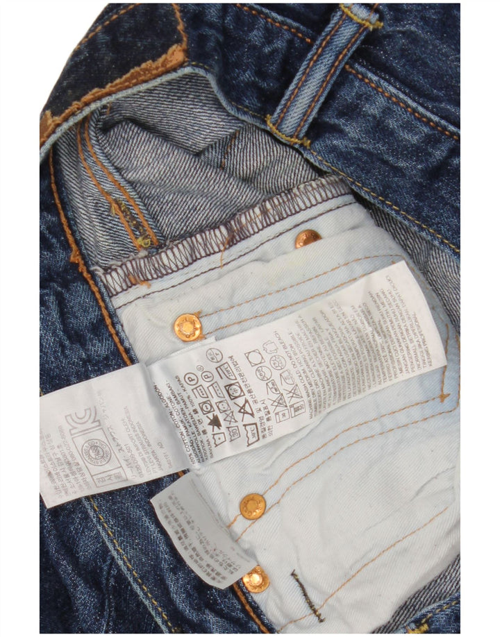 Ανδρικό τζιν Levi's Straight W28 L32 Navy Blue Cotton