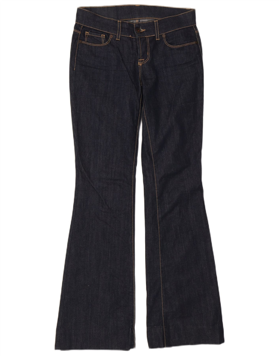 Γυναικεία Benetton Flared Jeans W28 L31 Navy Blue