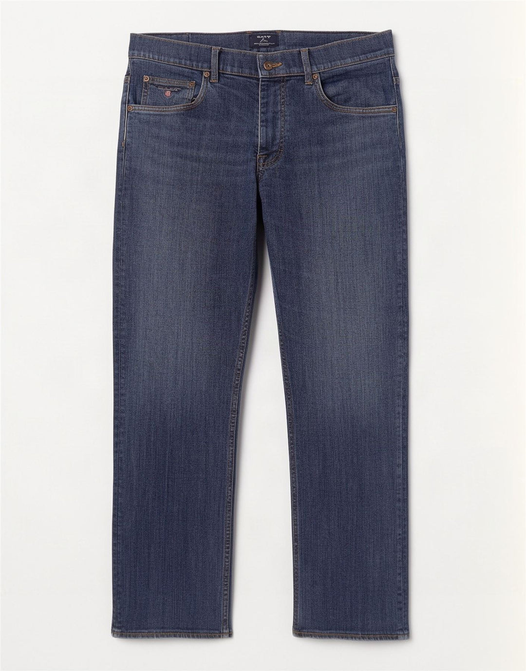 Ανδρικό τζιν Gant Regular Fit ίσιο W34 L30 Μπλε βαμβακερό