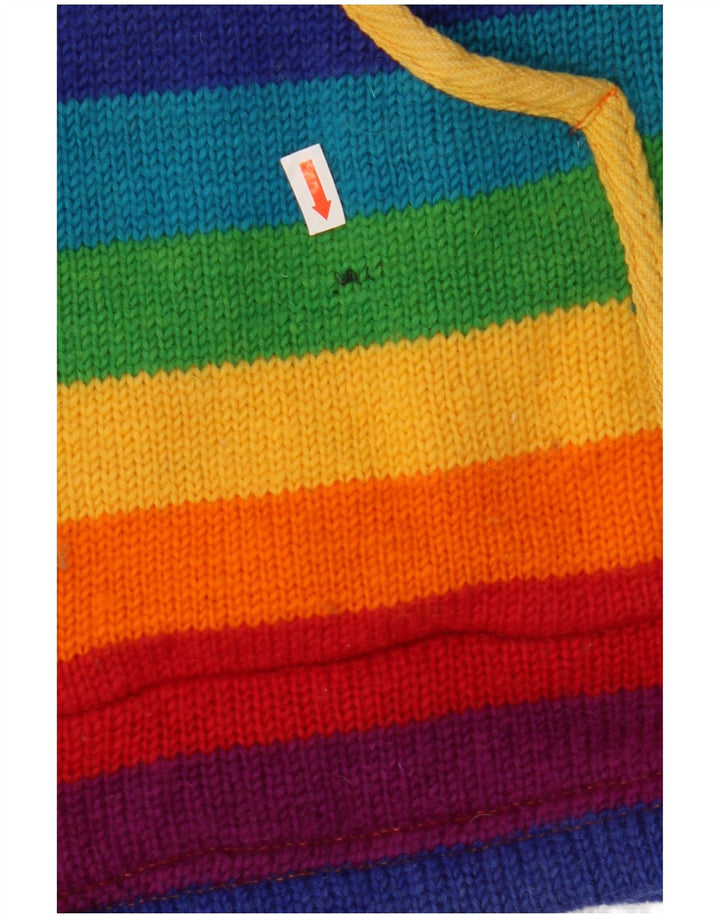 Vintage Γυναικεία Ζακέτα UK 12 Μεσαία Πολύχρωμη Πολύχρωμη