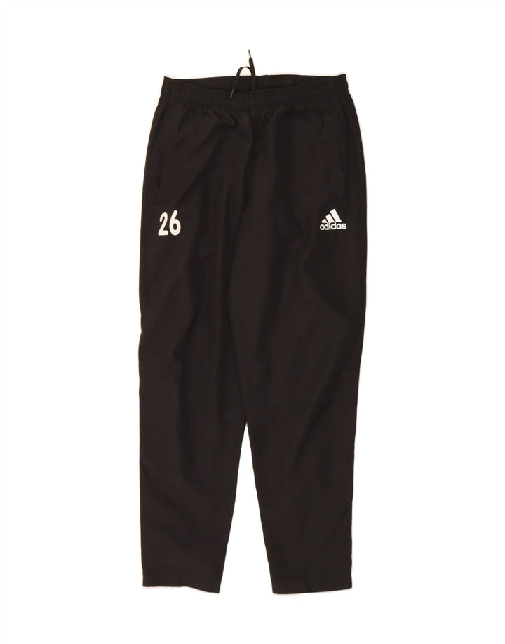 ADIDAS Mens Climalite Tracksuit Trousers Medium  Black Polyester Vintage Adidas and Second-Hand Adidas from Messina Hembry 