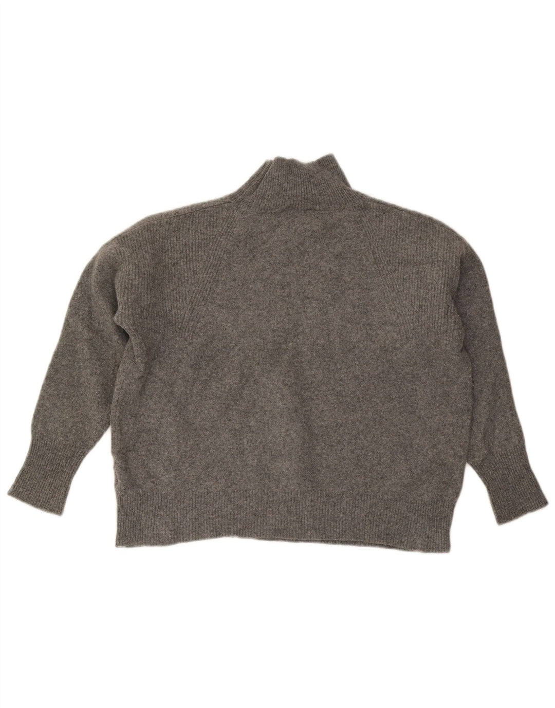 JOULES Γυναικείο πουλόβερ με λαιμό χελώνα μεγάλου μεγέθους UK 18 XL γκρι μαλλί