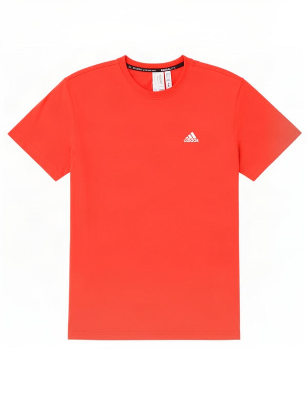 Ανδρικό T-Shirt Adidas Climalite Top Large Red Polyester