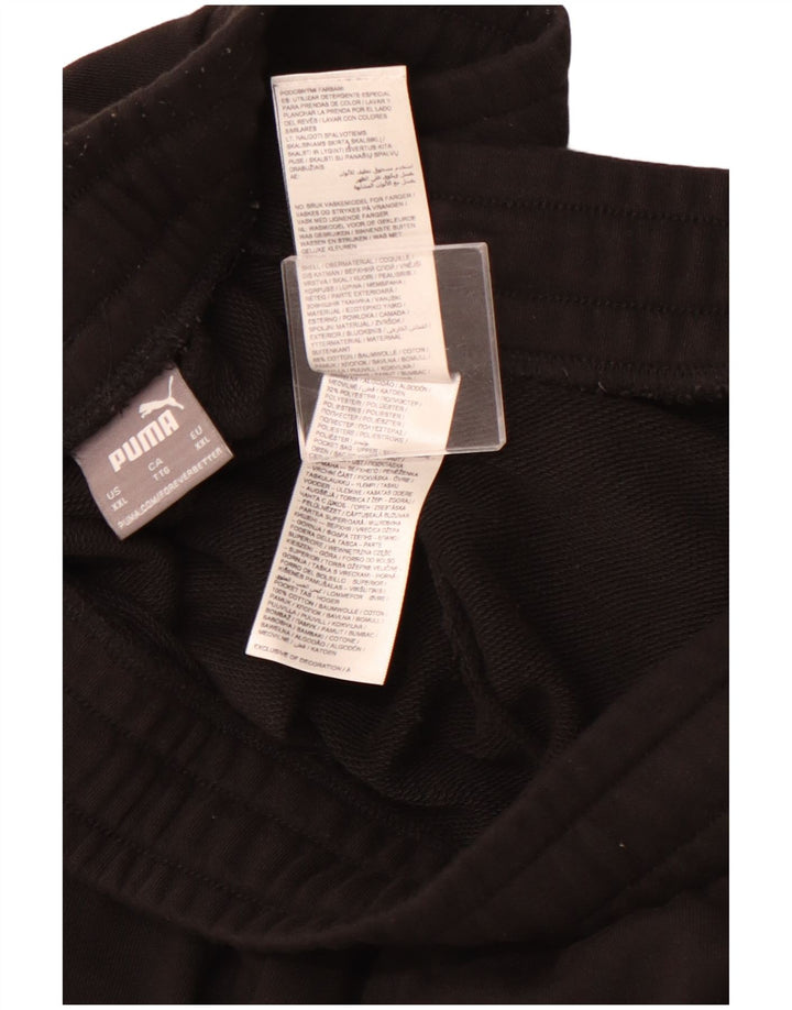 Ανδρικό αθλητικό σορτς PUMA 2XL μαύρο βαμβακερό