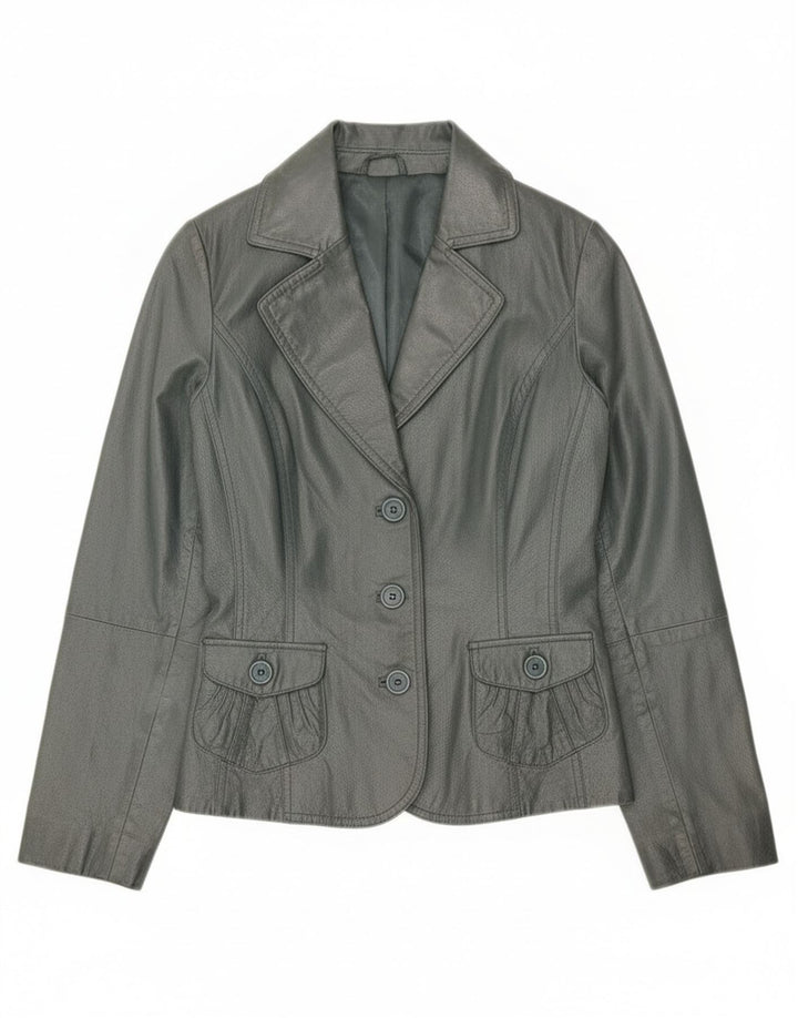 Vintage γυναικείο μπουφάν blazer UK 10 Small Grey
