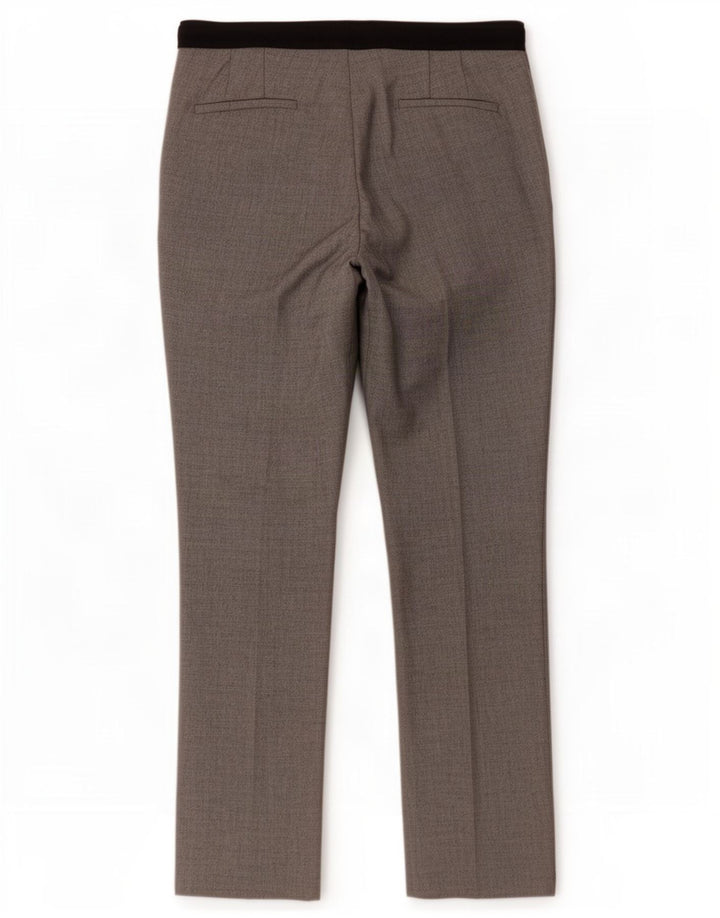 Zara Γυναικείο λεπτό παντελόνι Chino μεγάλο W30 L27 Γκρι πολυεστέρας