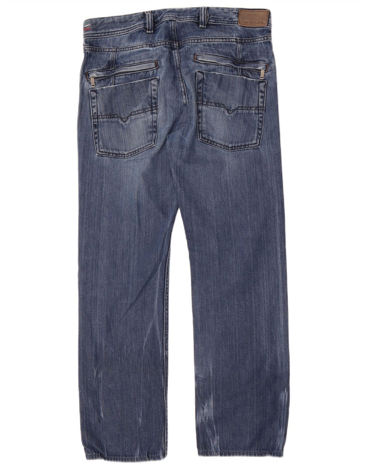 Diesel Ανδρικό Τζιν Kander Straight W31 L28 Μπλε βαμβακερό