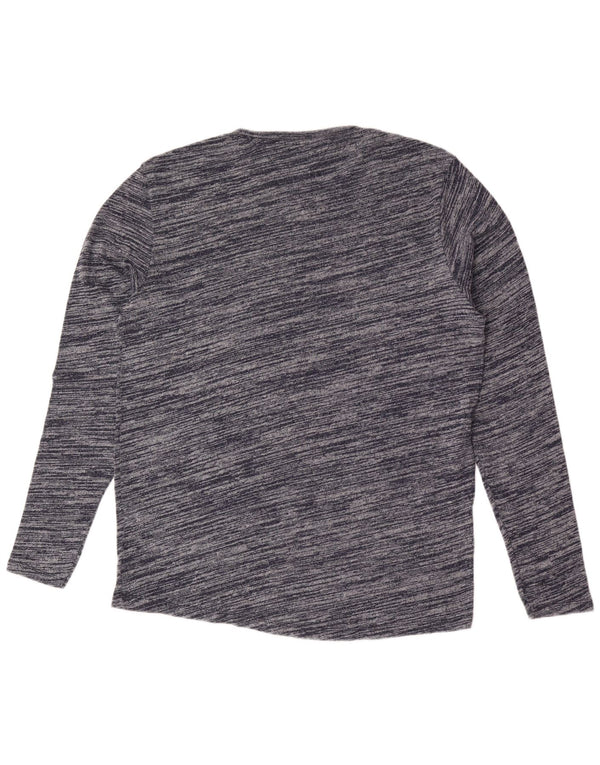 Tommy Hilfiger Ανδρική λεπτή μπλούζα μακρυμάνικη 2XL, μπλε ναυτικό βαμβακερό