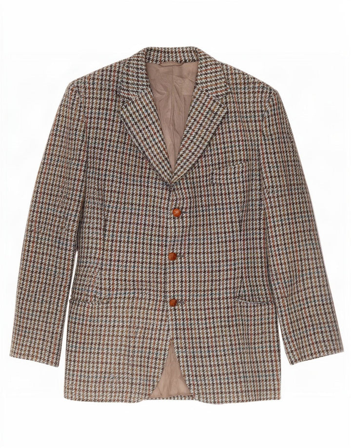 Dunn &Co Ανδρικό μπουφάν Harris Tweed Blazer UK 40 μεγάλο πολύχρωμο