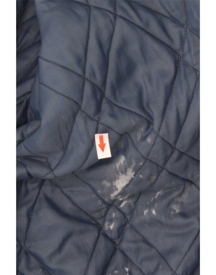 Vintage Ανδρικό Γραφικό Μπουφάν UK 44 2XL Μπλε
