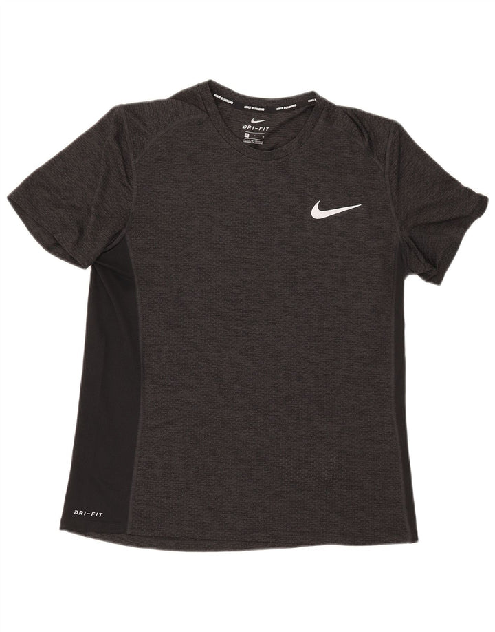 Ανδρικό T-Shirt Nike Dri Fit Top Medium Khaki Colorblock Polyester