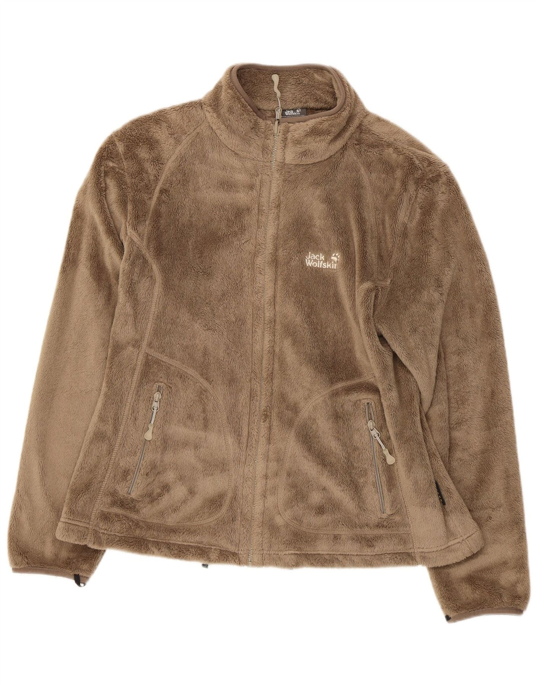 JACK WOLFSKIN Γυναικείο Fleece Jacket UK 18/20 XL Beige Polyester