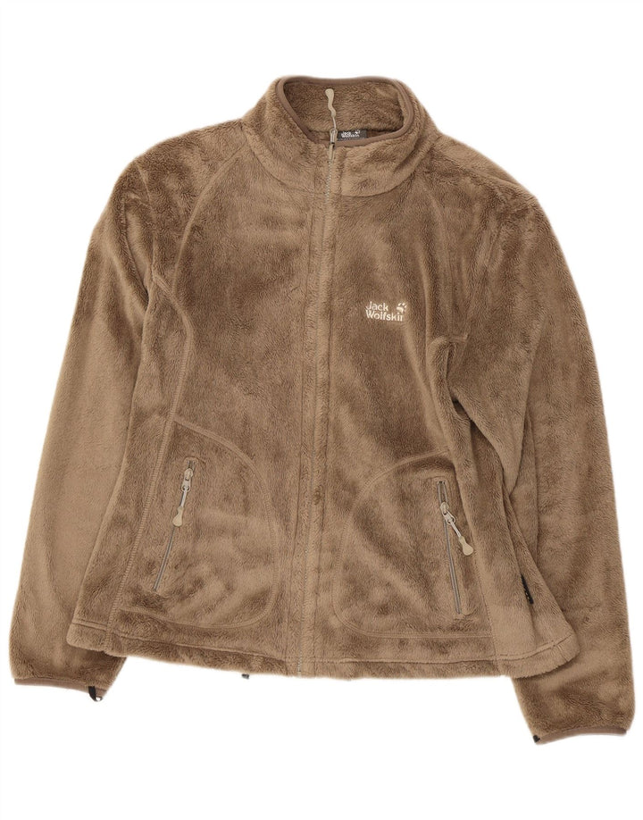 JACK WOLFSKIN Γυναικείο Fleece Jacket UK 18/20 XL Beige Polyester
