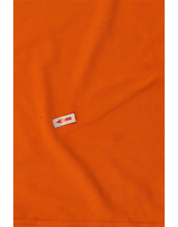 Ανδρικό γραφικό T-Shirt Lotto Top Μεσαίο πορτοκαλί βαμβακερό
