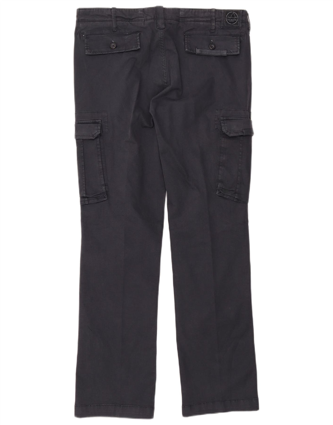 Murphy & Nye Mens Sailmakers Straight Cargo Παντελόνι W34 L32 Navy Blue