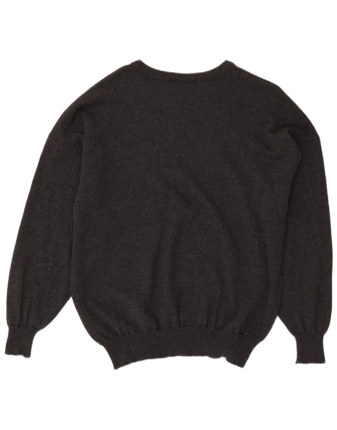 LACOSTE Ανδρικό πουλόβερ με λαιμόκαυστο, μέγεθος 8 3XL γκρι μαλλί