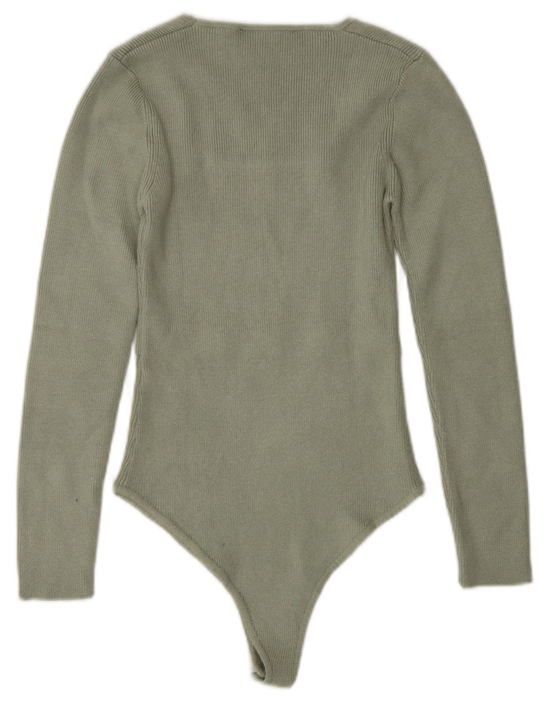 Zara Γυναικείο μακρυμάνικο κορμάκι UK 8 Small Khaki Viscose