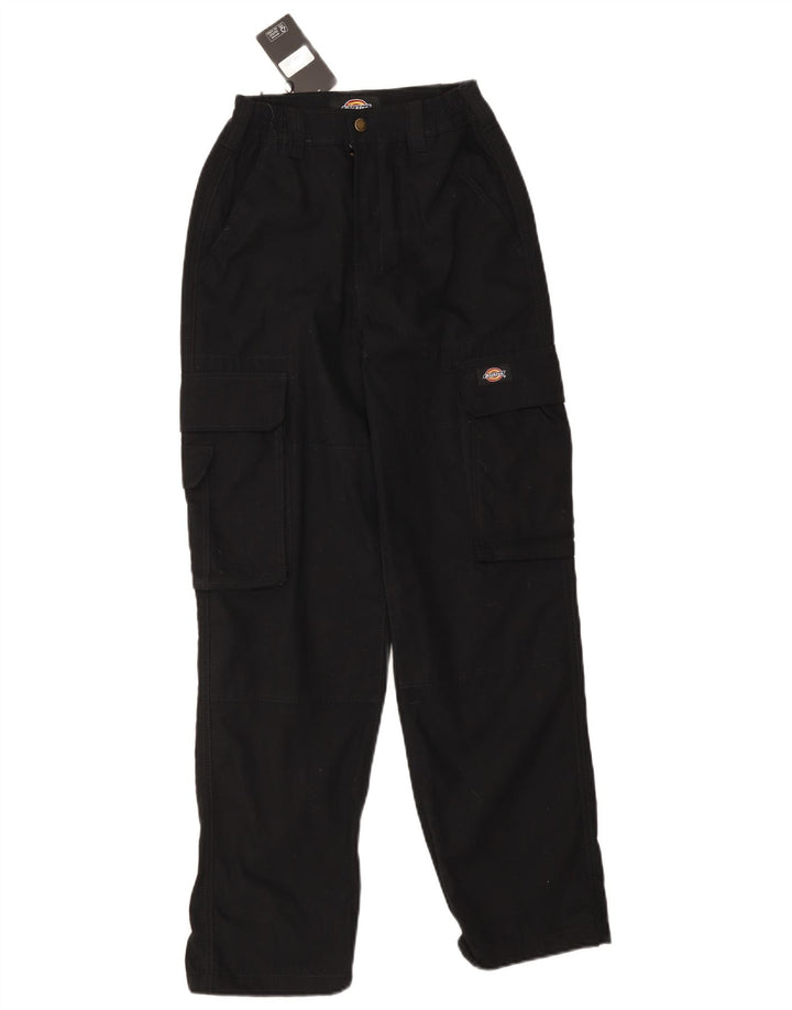 DICKIES Ανδρικό ίσιο παντελόνι Cargo W26 L28 Μαύρο βαμβακερό