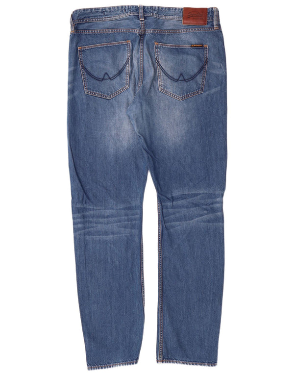 Superdry Ανδρικό Copperfill Loose Slim Τζιν W34 L32 Μπλε βαμβακερό