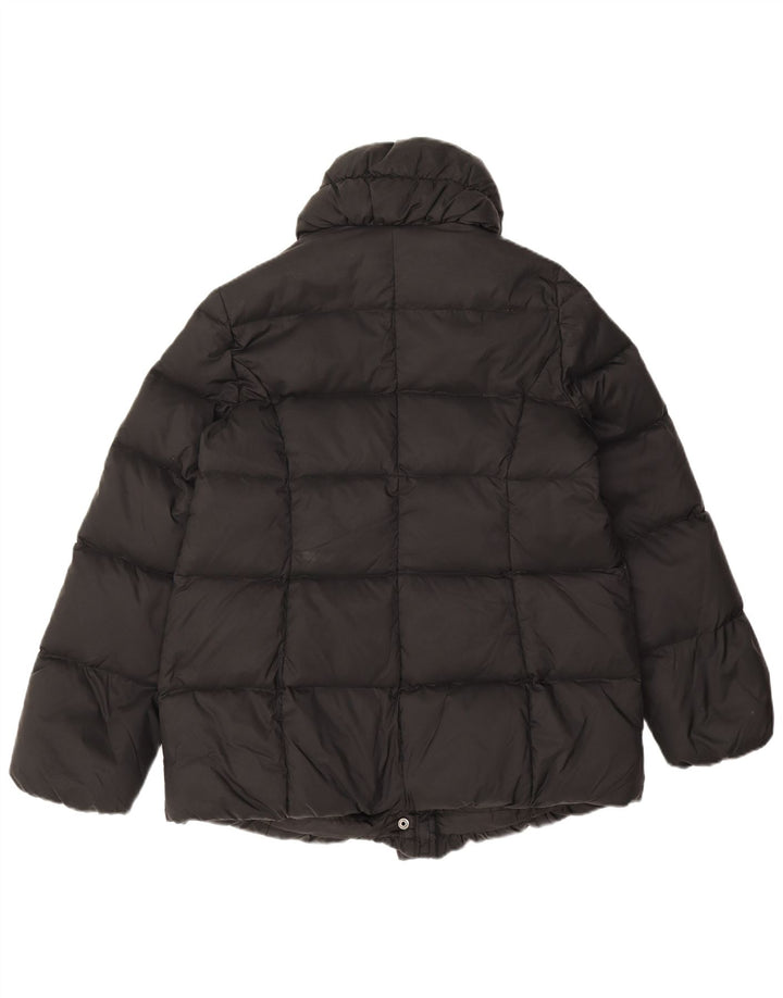 Γυναικείο μπουφάν Benetton Oversized με επένδυση UK 6 XS Μαύρο Πολυαμίδιο