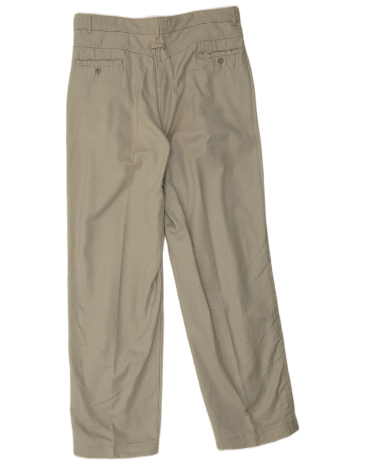 Ανδρικό παντελόνι Chino POP 84 W34 L34 Green Viscose