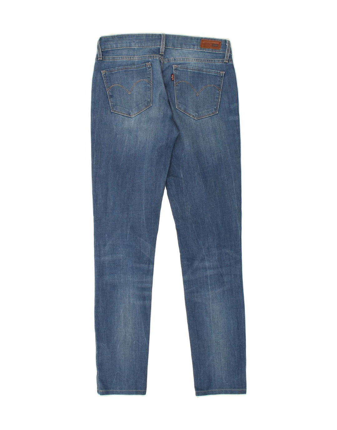 LEVI'S Womens Demi Curve Skinny Jeans W27 L30  Blue | Vintage Levi's | Thrift | Second-Hand Levi's | Used Clothing | Messina Hembry 