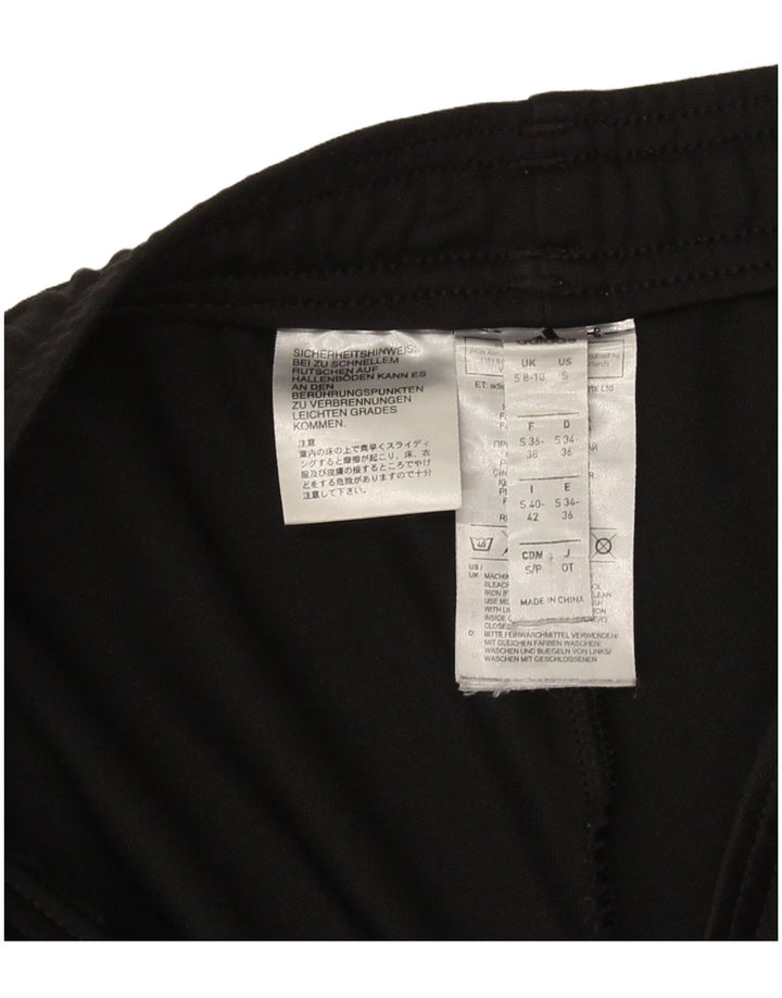 Γυναικεία αθλητική φόρμα Adidas Παντελόνι UK 8/10 Small Black Polyester