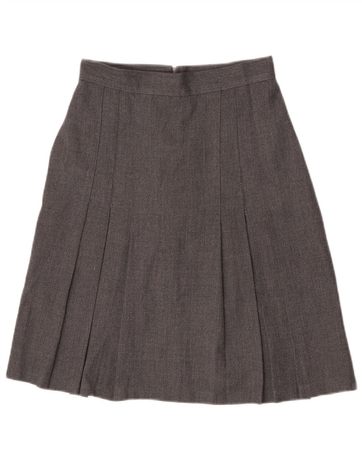 Marks & Spencer Girls A-Line φούστα 11-12 ετών W23 Grey Polyester