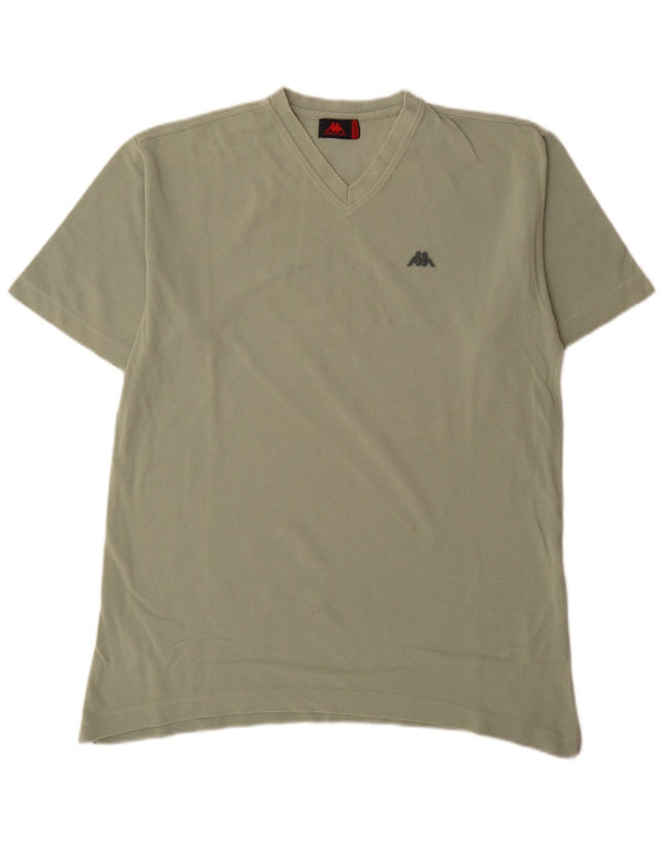 Ανδρικό T-Shirt Kappa Top μεγάλο πράσινο βαμβακερό