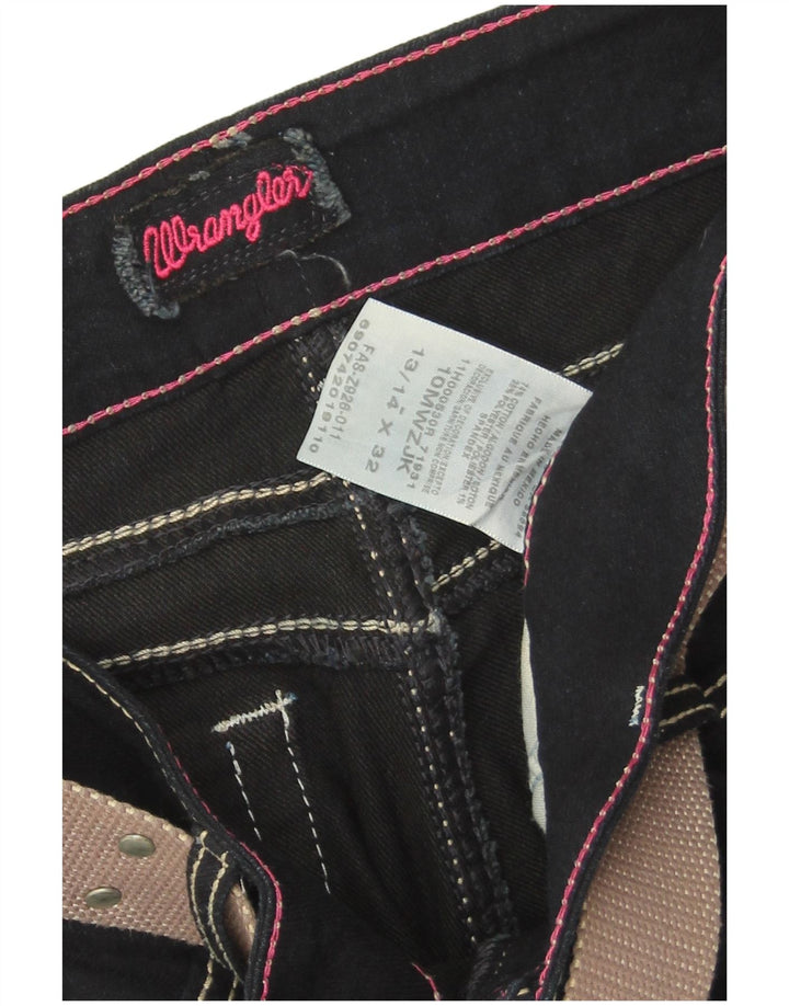 Γυναικείο τζιν μποτάκι Wrangler W32 L31 Navy Blue Cotton