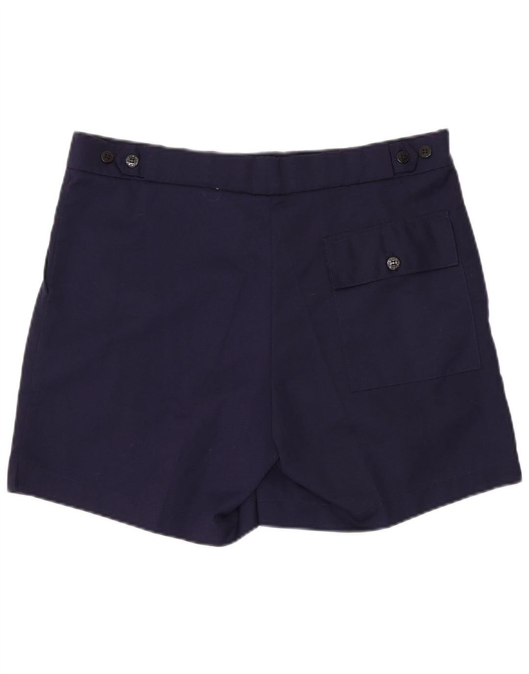 Vintage ανδρικό σορτς Chino μεγάλο W36 Navy Blue Polyester