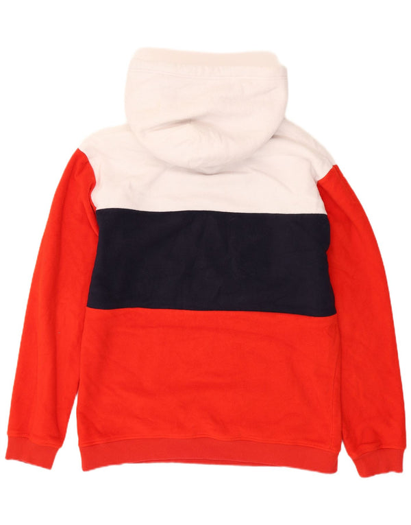 TOMMY HILFIGER Ανδρική κουκούλα Fleece Jumper XL Κόκκινο πολυεστέρας