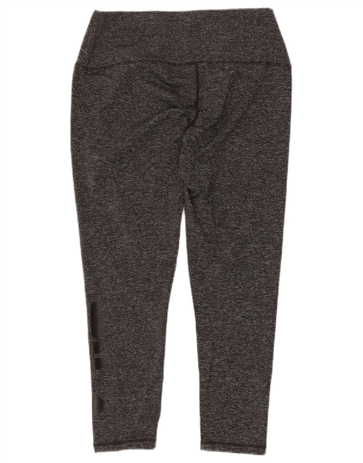 Γυναικεία γραφικά κολάν FILA Capri UK 10 Small Grey Pinstripe Polyester