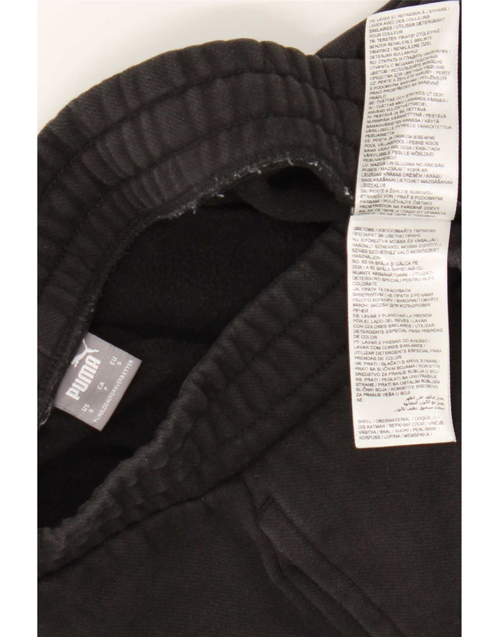 Ανδρική αθλητική φόρμα Puma Παντελόνι Joggers Μικρό μαύρο βαμβακερό