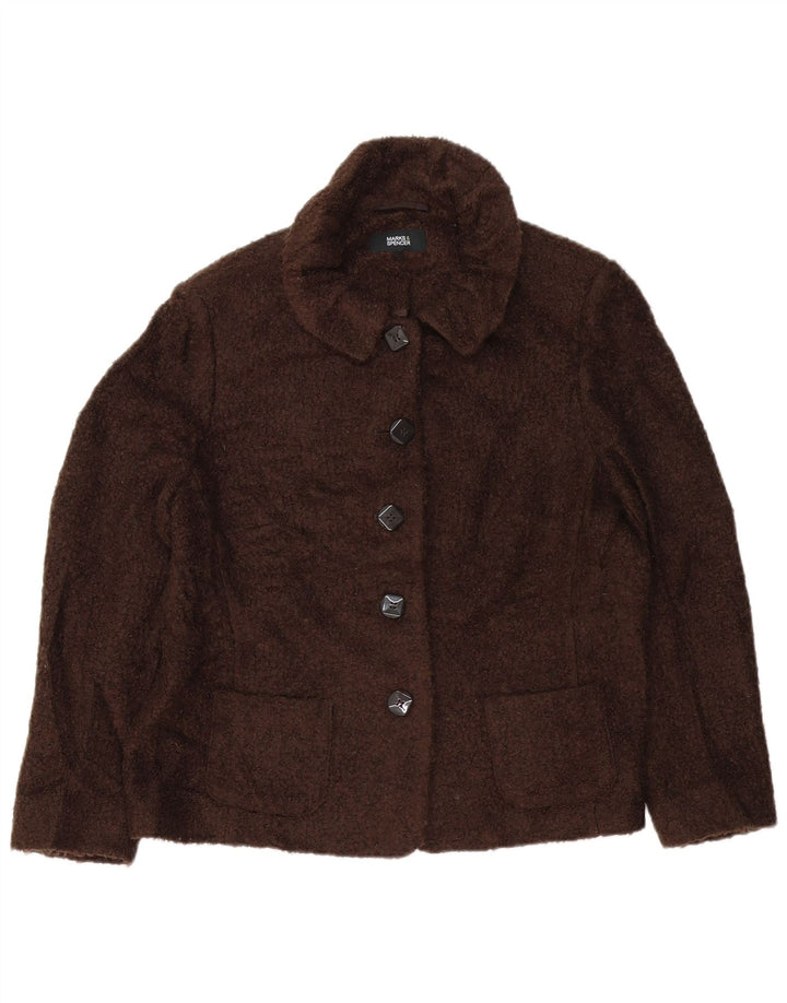 Marks & Spencer Γυναικεία Ζακέτα πουλόβερ UK 18 XL Καφέ Ακρυλικό